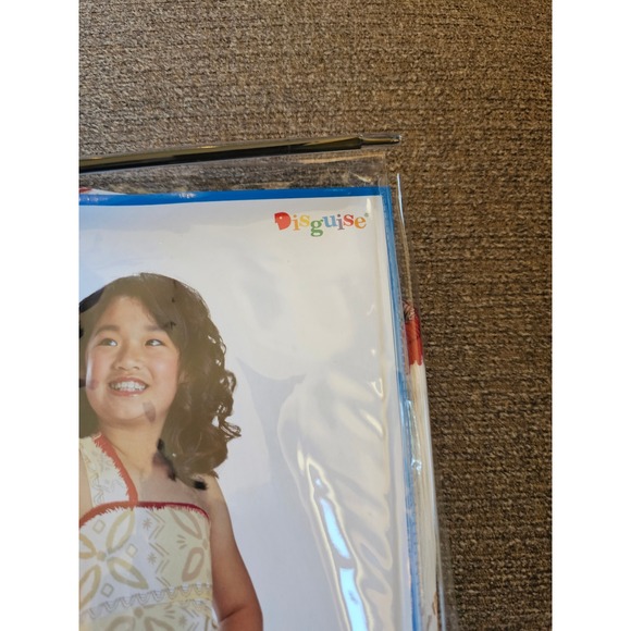 Disney Moana 2 Child Costume Dress Disguise Size S P 4-6X Halloween Princess NEW - Picture 4 of 9